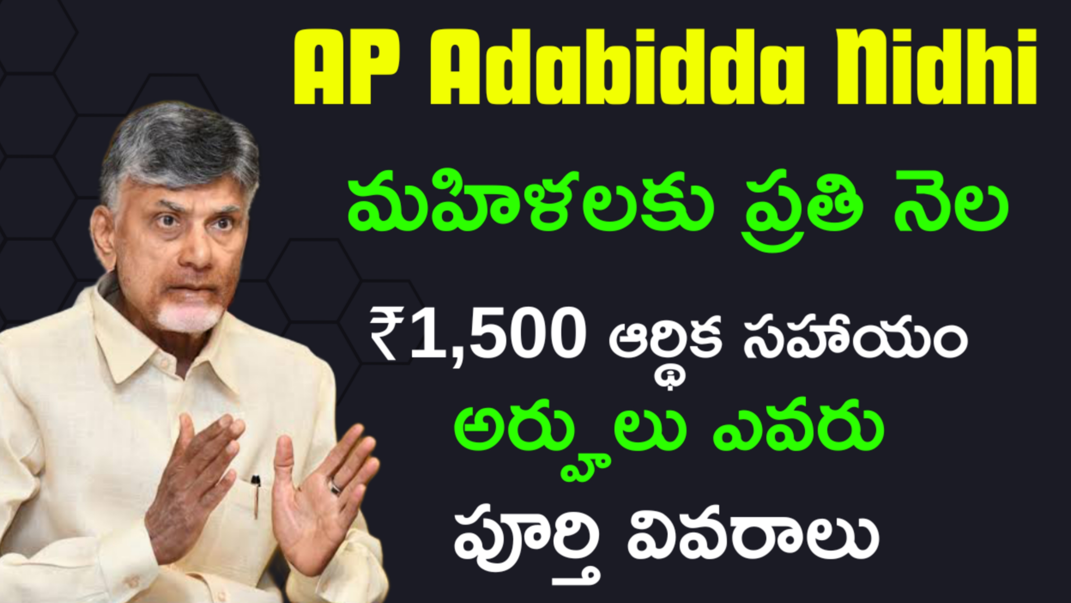 AP Aadabidda Nidhi Scheme 2024 Age And Eligibility Criteria