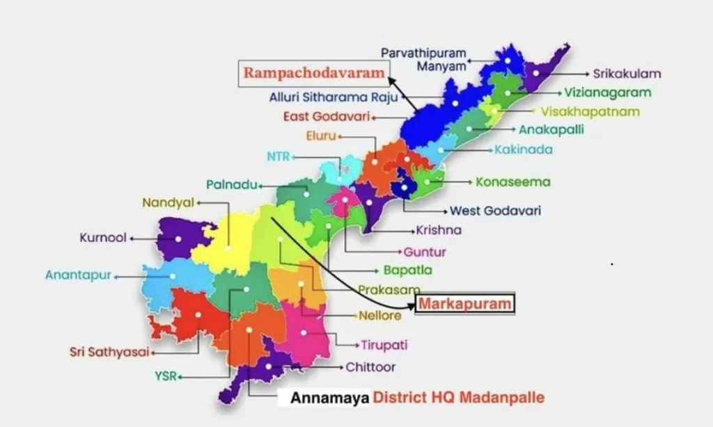 AP New District Map